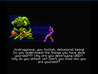 Extra PC88 demo after level 3 in English translation of Hanseimei Senki Andorogynus 反生命戦機アンドロギュヌス Extra PC88 demo after level 3 in English translation of Hanseimei Senki Andorogynus 反生命戦機アンドロギュヌス