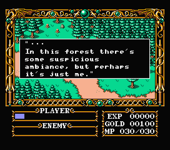 In game screen for Legend of Lidorune (sample game) in the new English patch for Active RPG Construction Tool Dante 2 In game screen for Legend of Lidorune (sample game) in the new English patch for Active RPG Construction Tool Dante 2