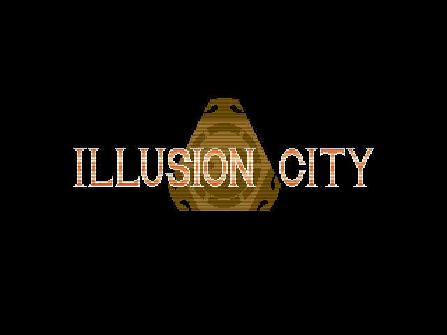 Illusion City logo English Illusion City logo English