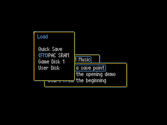 IC Load Menu English IC Load Menu English