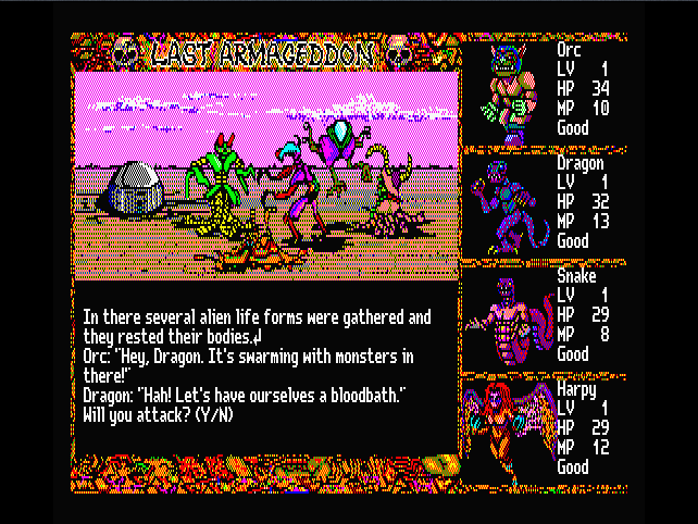 Game screen 6 in English Game screen 6 in English