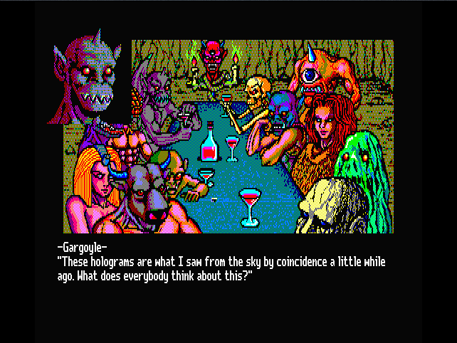 Intro screen 3 in English Intro screen 3 in English
