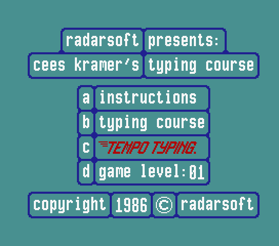 Tempo Typing - Tempo Typen Tempo Typing - Tempo Typen