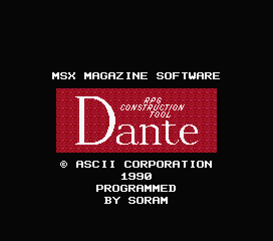 RPG Construction Tool Dante RPG コンストラクションツール・Dante RPG Construction Tool Dante RPG コンストラクションツール・Dante