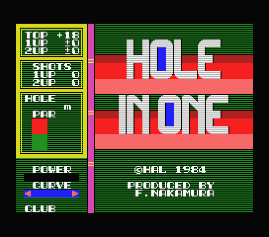 Hole in One ホールインワン Hole in One ホールインワン